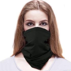 Outdoor Camouflage Desert Variety Scarf Fishing Magic Headband (Option: Black-24 X48CM Free Size)