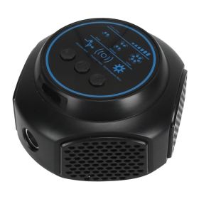 1Pc 360 Degree Ultrasonic Mice Repellent Indoor Rodent Repeller Rat Squirrel Rodent Chaser With 3 Modes 2 Strobe Lights For Kitchen Warehouse (Option: Black)